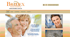 Desktop Screenshot of bradex.com.br