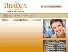 Tablet Screenshot of bradex.com.br